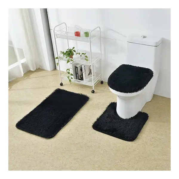 Generic 3pcs Bathroom Rug, mat