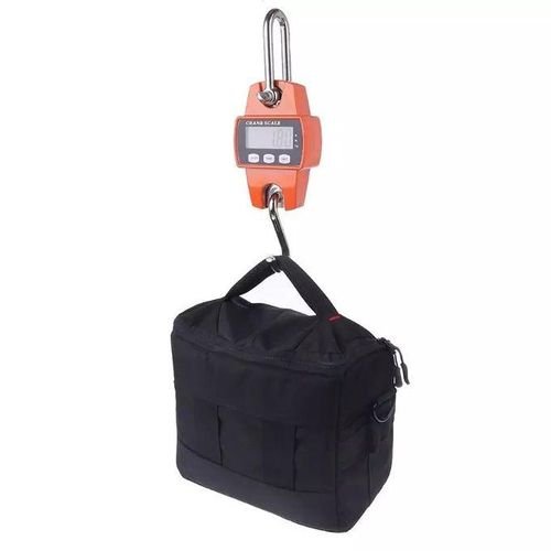 Crane 300 Kgs / 300kg Cast Iron Digital Weighing Scale With Clear Digital Screen-Orange Blue