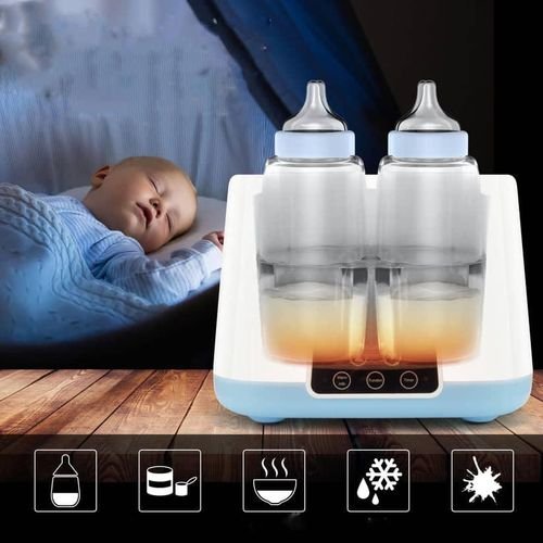 4-in-1 Baby Bottle Cleaner, Electric Baby Bottle Warmer Milk Heater Infant Feeding Bottle for Kids