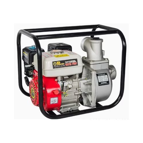 3 INCH Surface Petrol Water Pump - White & Red