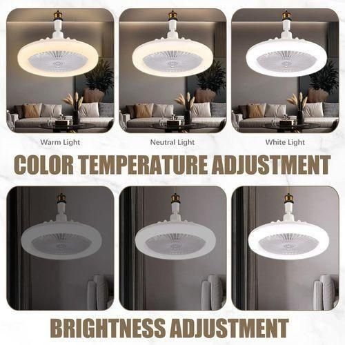 2-in-1 LED Ceiling Fan light with Remote control