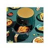 Hoffmans HM-6018 6L Oil-Free Air Fryer with Touch Screen – Multicolor