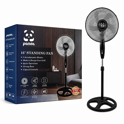 Panda 16 Inch Stand Fan – Buy 1 Get 1 Free, 3-Speed