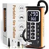 Portable Tyre Inflator Air Compressor – 150 PSI Cordless Car Air Pump with Digital Pressure Gauge, LED Light & Auto Shut-Off
