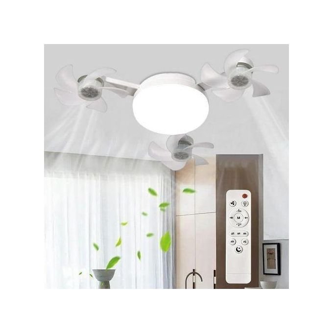 Integrated Multi-Fan LED Ceiling Light