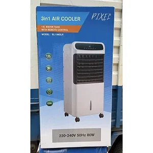 Pixel 12L Air Cooler With Timer & Remote Control – Multicolour
