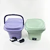 Portable Foldable Mini Washing Machine – Purple