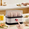 Electric Egg Cooker 6-Egg Capacity with Fast Start Heating