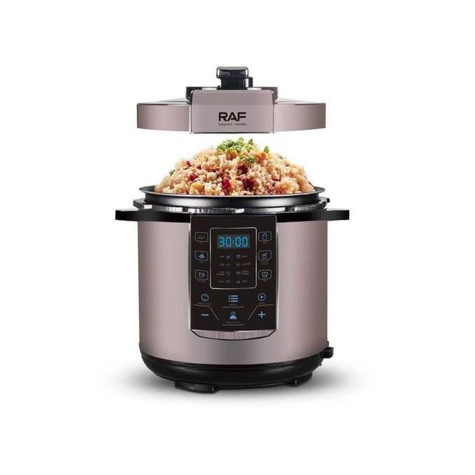 RAF Smart Digital Electric Pressure Cooker / Multi-Cooker (6Litres) - Multicolor