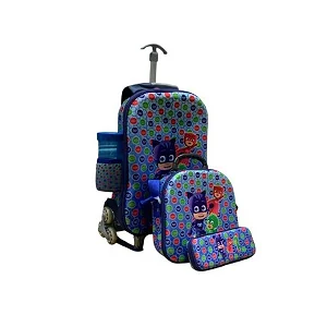 Kids Expandable Trolley Backpack with Pencil Box