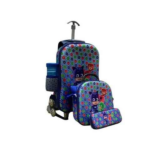 Kids Expandable Trolley Backpack with Pencil Box