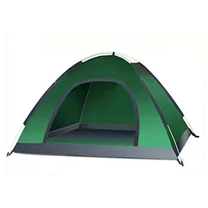 Portable Family Camping Tent for 2–3 People – Green Outdoor Tent