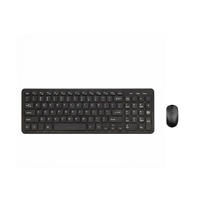GKM520 Wireless Keyboard and Mouse Set - Black