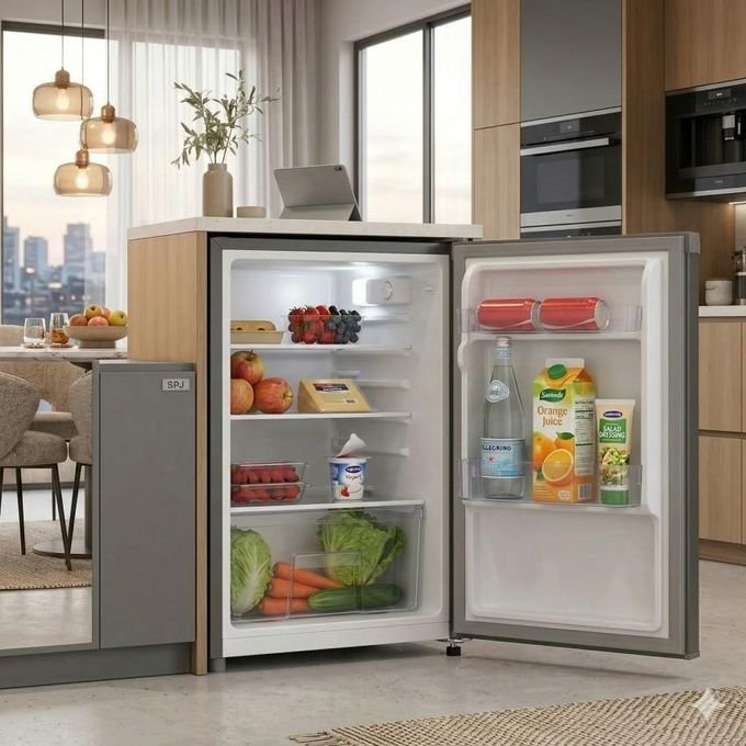 SPJ 120 Liters Single Door Fridge - Silver