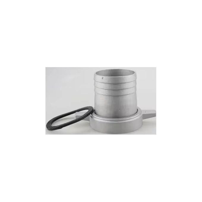 Adjustable Water Hand Sprinkler With Connector - Silver
