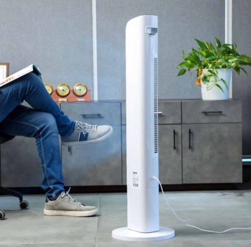 Geepas GF21167N Digital Tower Fan Remote Control
