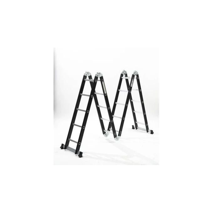 4x5 Foldable Aluminum Ladder for Construction, Painting and Repairs