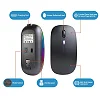 Rechargeable Wireless Bluetooth Mouse 2.4GHz