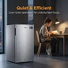 Midea 120L Gross 93L Net Single Door Refrigerator – Silver