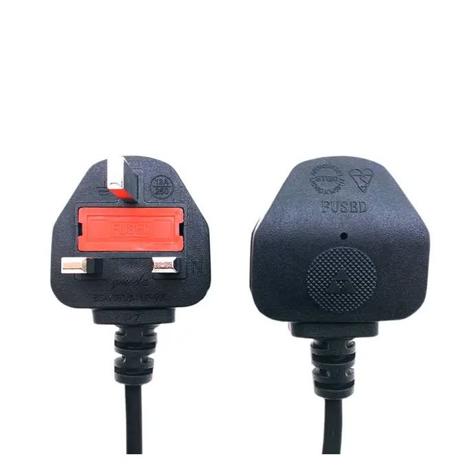 Cable Multifunction Uk 2 Pin Power Plug Cable
