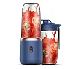 Rechargeable Portable Juicer Blender with a Mini Juice Cup - 2 in 1 with 6 Blades