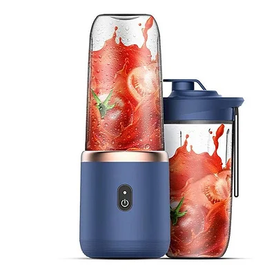 Rechargeable Portable Juicer Blender with a Mini Juice Cup - 2 in 1 with 6 Blades
