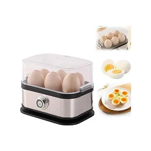 2-in-1 Smart Egg Fryer and Boiler – 6 Eggs, Auto Shut-Off