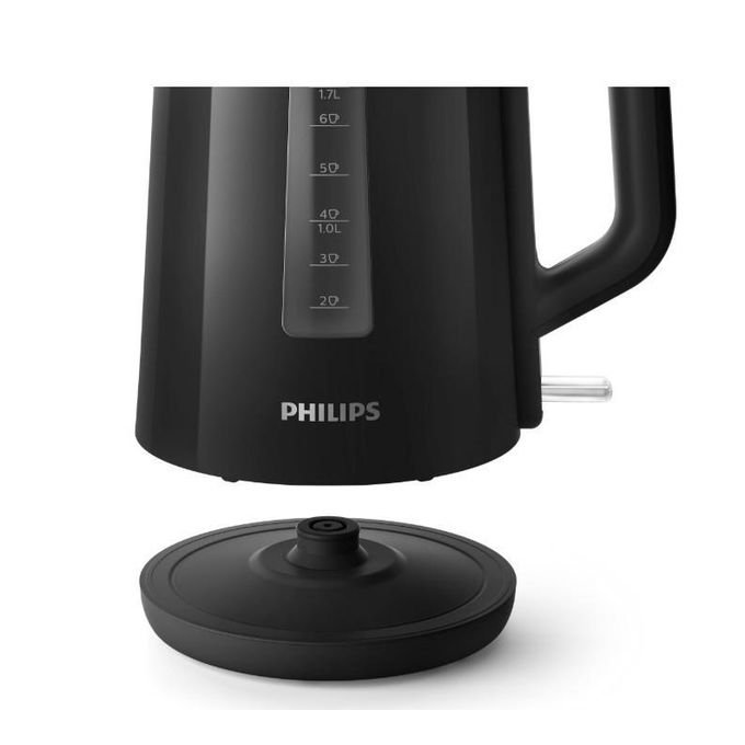 Philips Electric Kettle HD9318/21, 3000 Series, Automated Lid 1850W, 1.7 Litres - Black