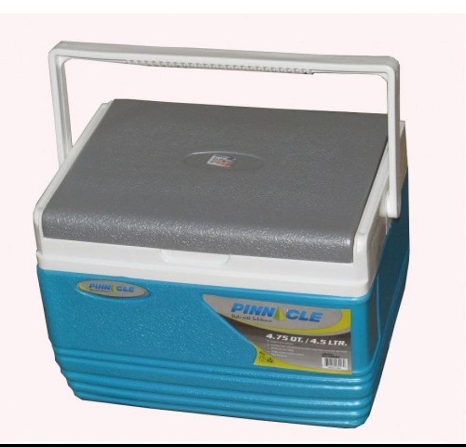 Pinnacle Insulated Water Cooler Ice Chiller Box 4.5L - Blue