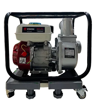 Edon Petrol Water Pump - 3-Inch Inlet &amp; Outlet, High-Flow Irrigation Pump