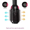 Hot Air Hair Styler Brush - Electric Hair Dryer, Straightener & Volumizing Styling Comb