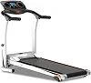 Foldable Electric Motorized Treadmill with Manual Incline