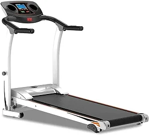 Foldable Electric Motorized Treadmill with Manual Incline