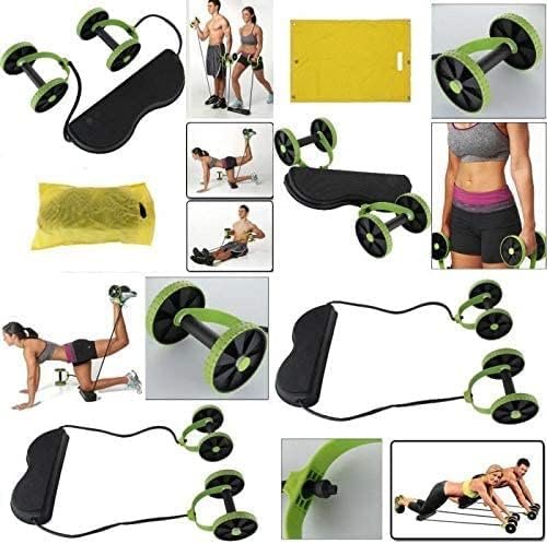 Revoflex Xtreme Powerful ABS Workout Kit – Black/Green