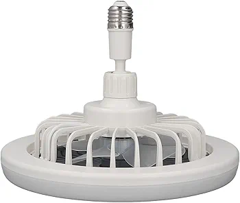 LED Fan light With Remote Control With Changing Colours - White