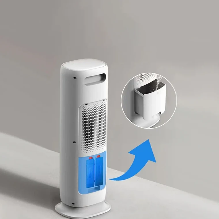 4-in-1 Oscillating Tower Fan Cooler & Heater with Humidifier – White