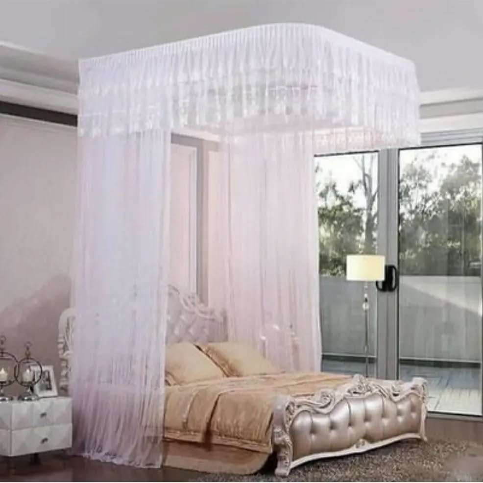 6x6 Wall mounted Mosquito Net- White