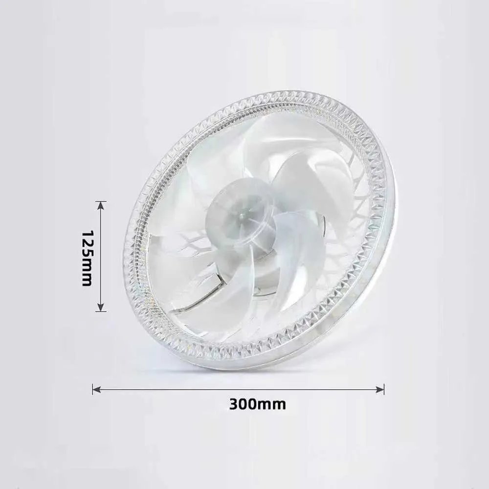 Modern LED Ceiling Fan with Light - 7 Blades,Remote Control