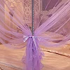 6×6 Mosquito Net with 4 Stainless Steel Stands – Purple