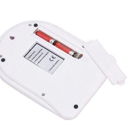 10000g LCD Digital Kitchen Tool Food Weighing Scales -White