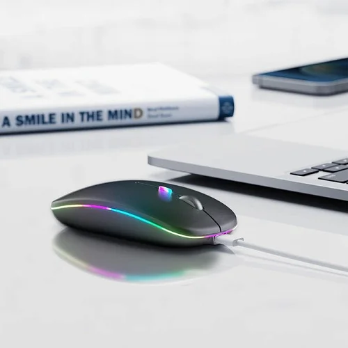 Rechargeable Wireless Bluetooth Mouse 2.4GHz