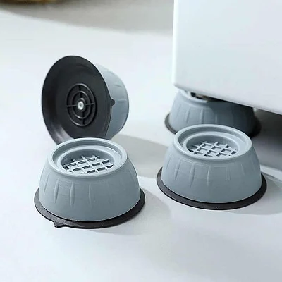 Washing Machine Heightening Foot Pads Anti-Vibration Pads – Non-Slip Base
