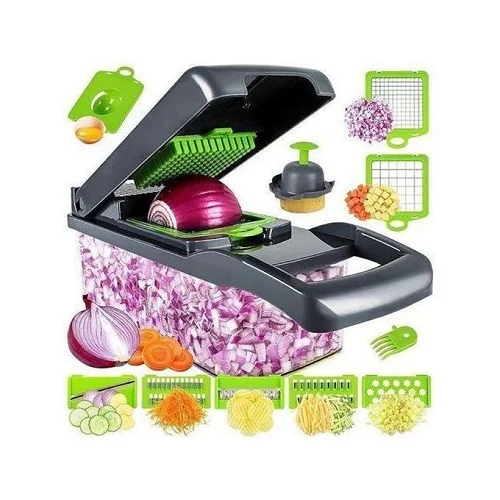 Kitchen Vegetable Cutter – Salad Chopper, Potato Slicer &amp; Grater