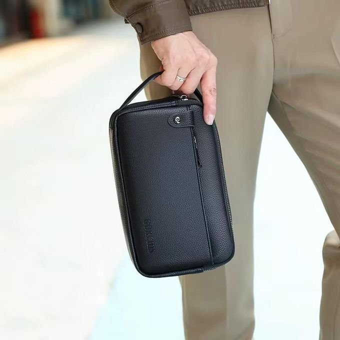 Unisex Crutch Bag - Black