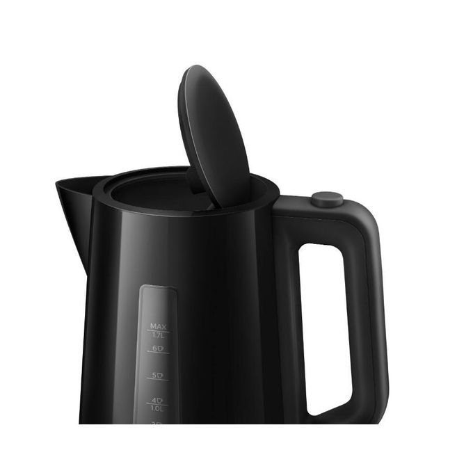 Philips Electric Kettle HD9318/21, 3000 Series, Automated Lid 1850W, 1.7 Litres - Black