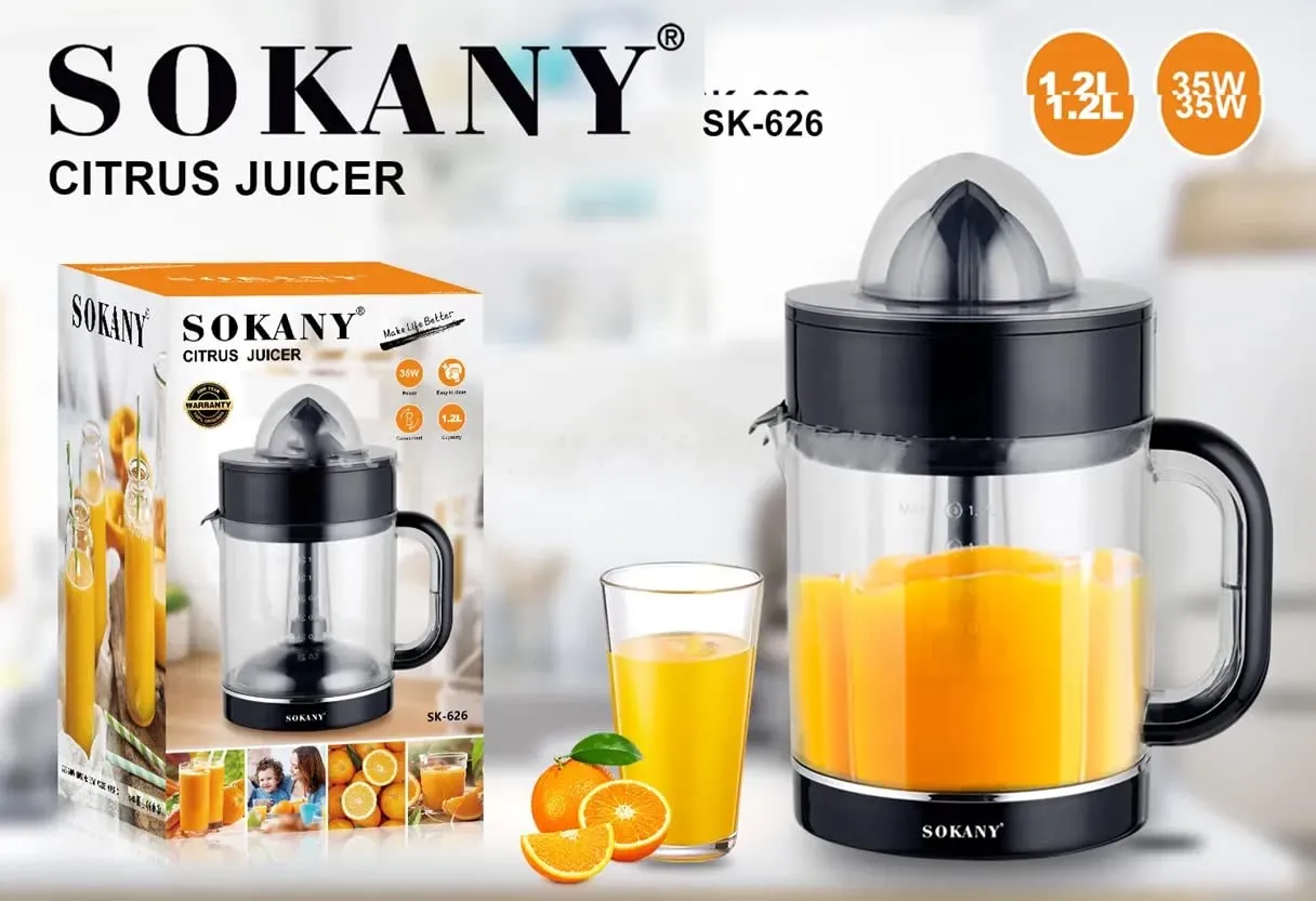 Sk-626 citrus juicer 1.2l 35w