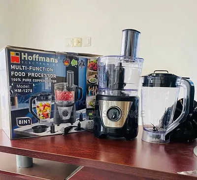 Hoffmans HM-1278 8-in-1 Kitchen Food Processor &amp; Blender – 1000W