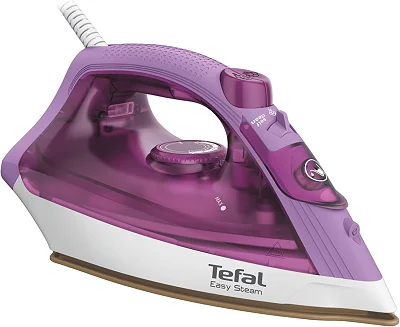 Tefal Easy Steam Iron – Purple – Steam Iron for Clothes &amp; Garments