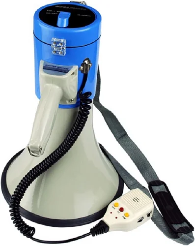 Portable Megaphone with USB, SD Card MP3 &amp; Recording