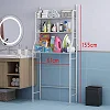 3-Layer Metal Washing Machine Storage Shelf Rack – Space Saver Organizer